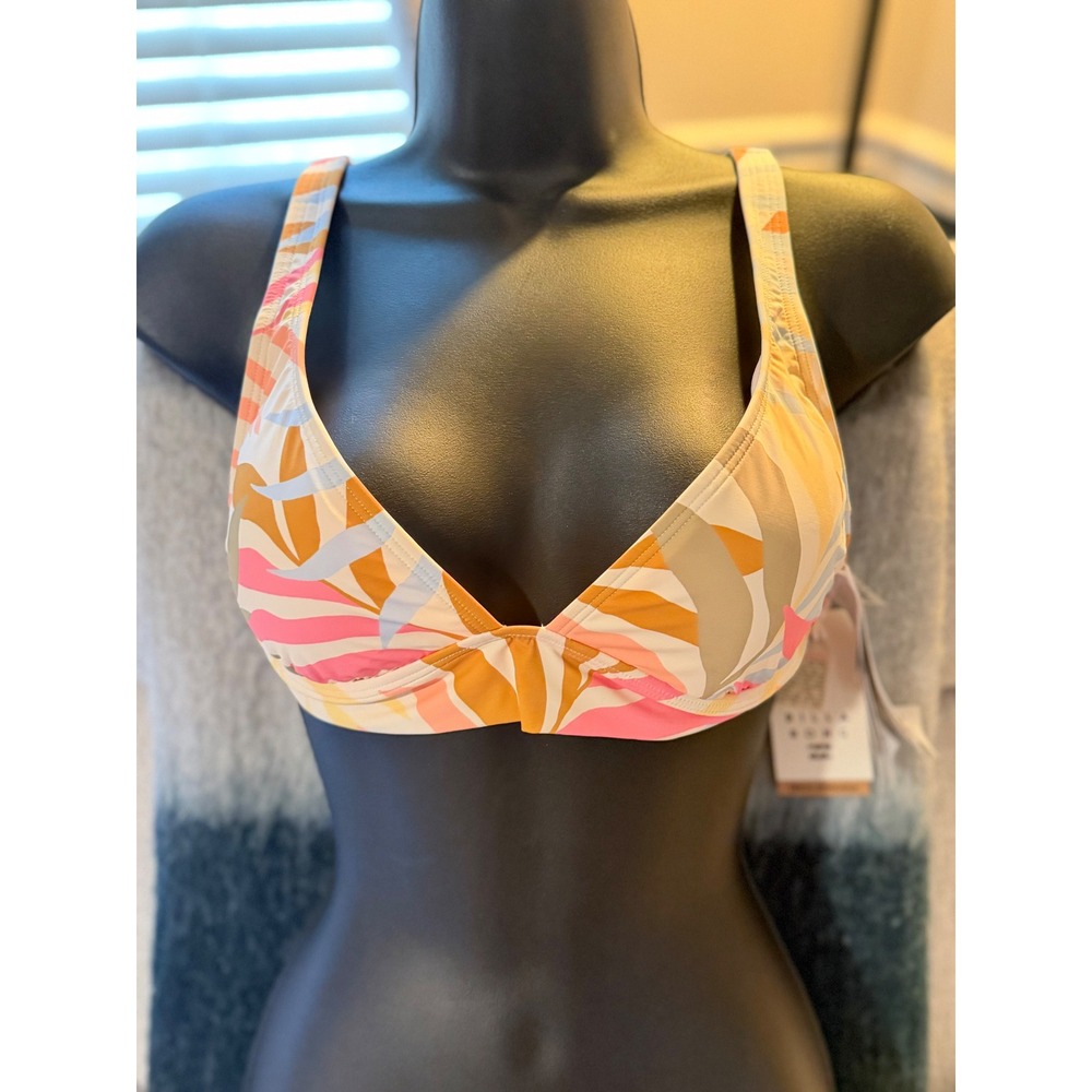 Billabong Classic Printed Banded Tri Bikini Top